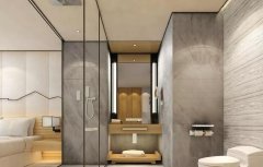 4㎡的卫生间老屋改造四式分离，淋浴、泡澡两不