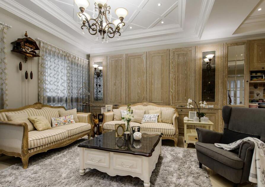 老屋改造做法式装修的软装搭配技巧