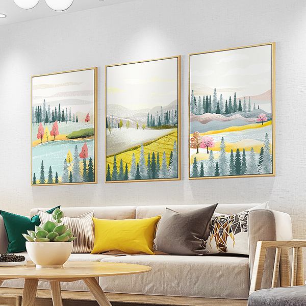 老屋装修后如何选择家居装饰挂画