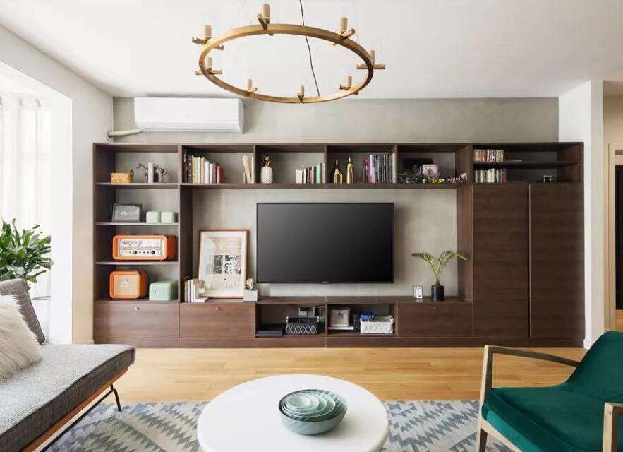 老屋改造告别传统电视墙